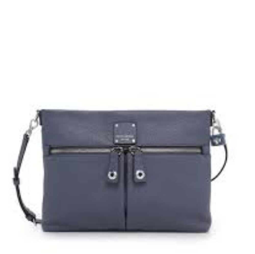 Henri Bendel Leather Jetsetter Messenger Crossbody